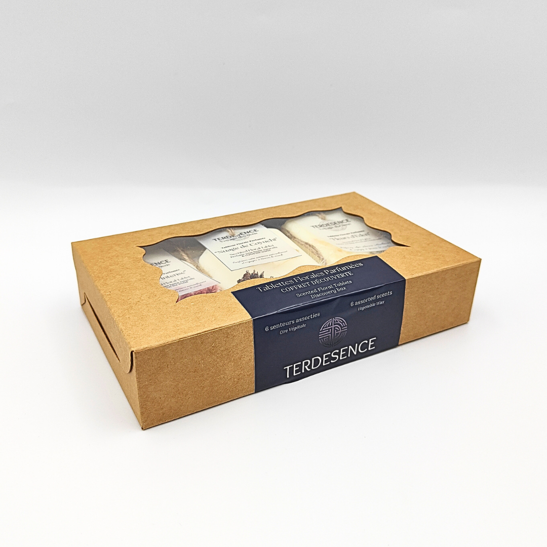 Coffret Découverte - 6 Tablettes Florales Parfumées