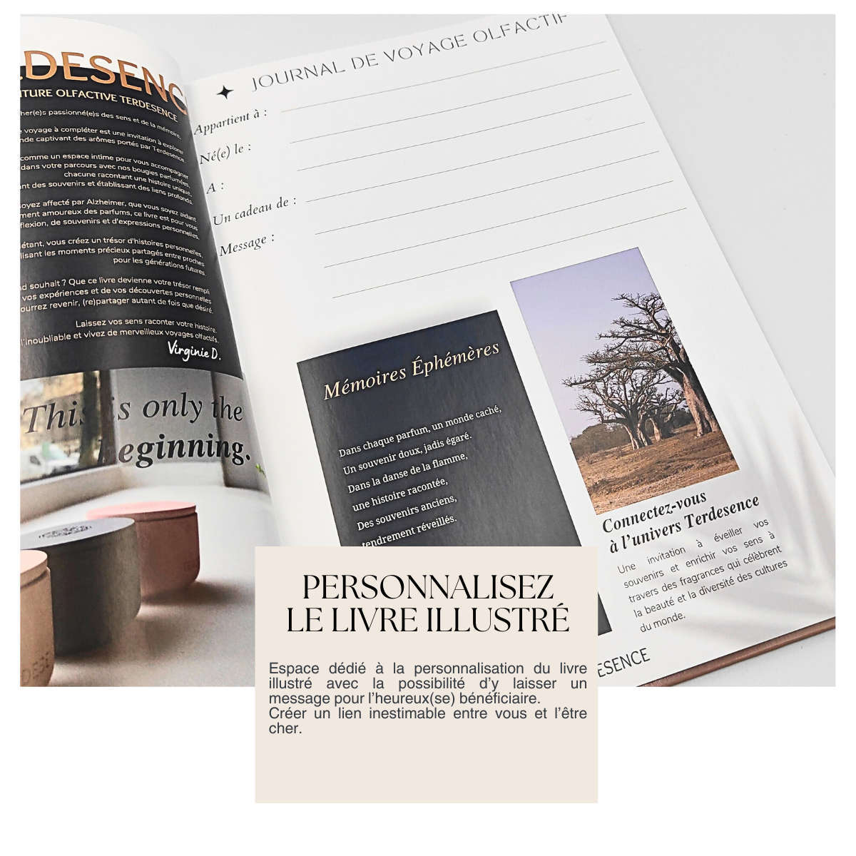 Livre "Voyage des Sens"
