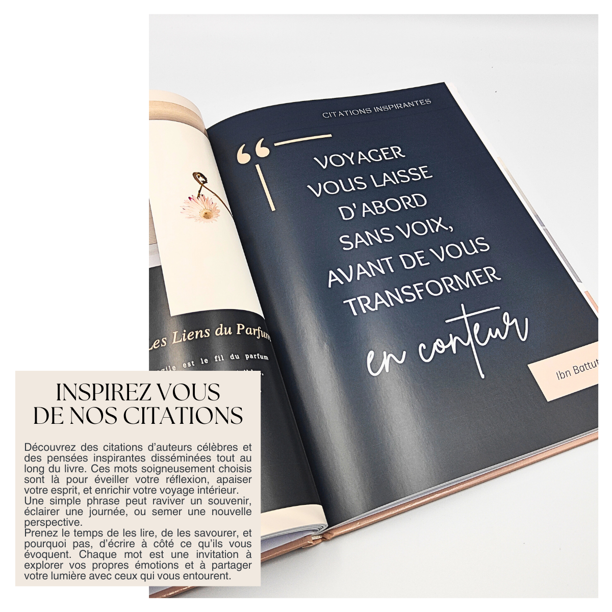 Livre "Voyage des Sens"