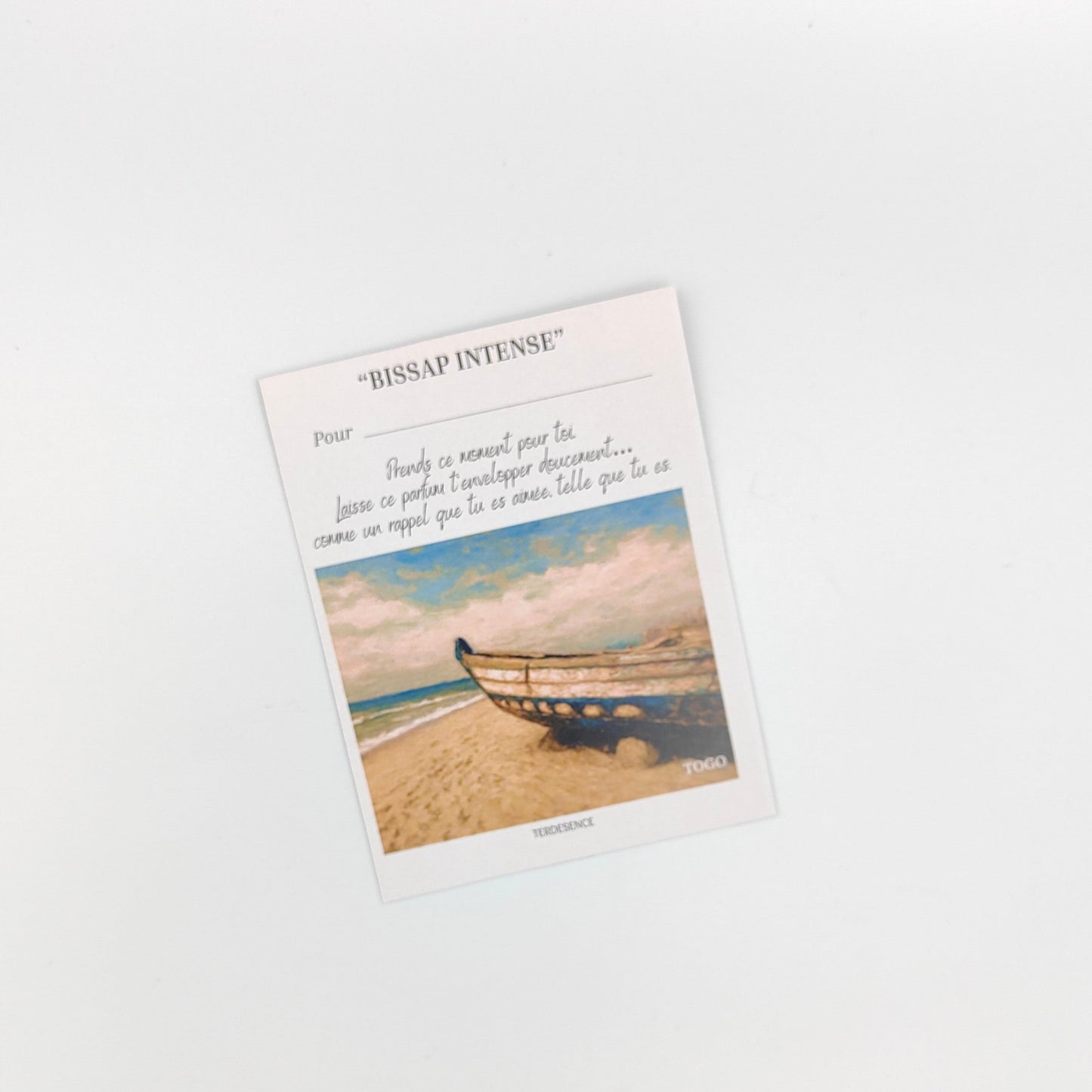 Bissap Intense - Tablette Florale Parfumée à Message