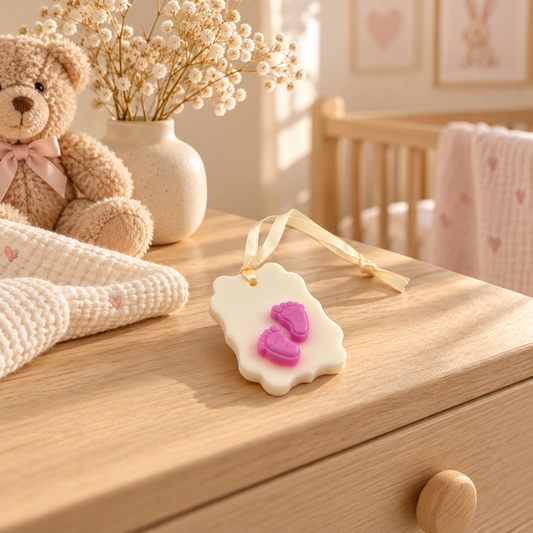 Cadeau Naissance - Tablette Florale Parfumée