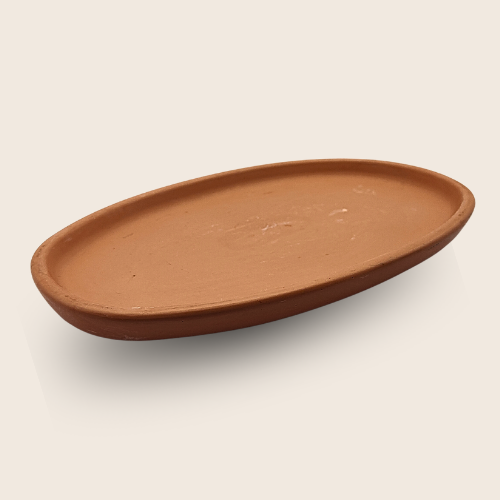 Plateau vide-poche en jesmonite fait main – Collection Épure