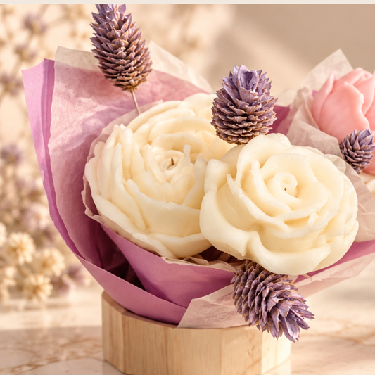 Bouquet bougie Léa