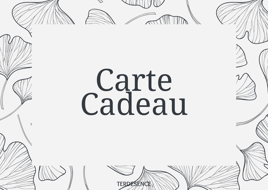 La carte cadeau Terdesence, une attention pleine de sens