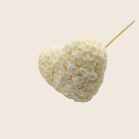 Bougie coeur parfumé