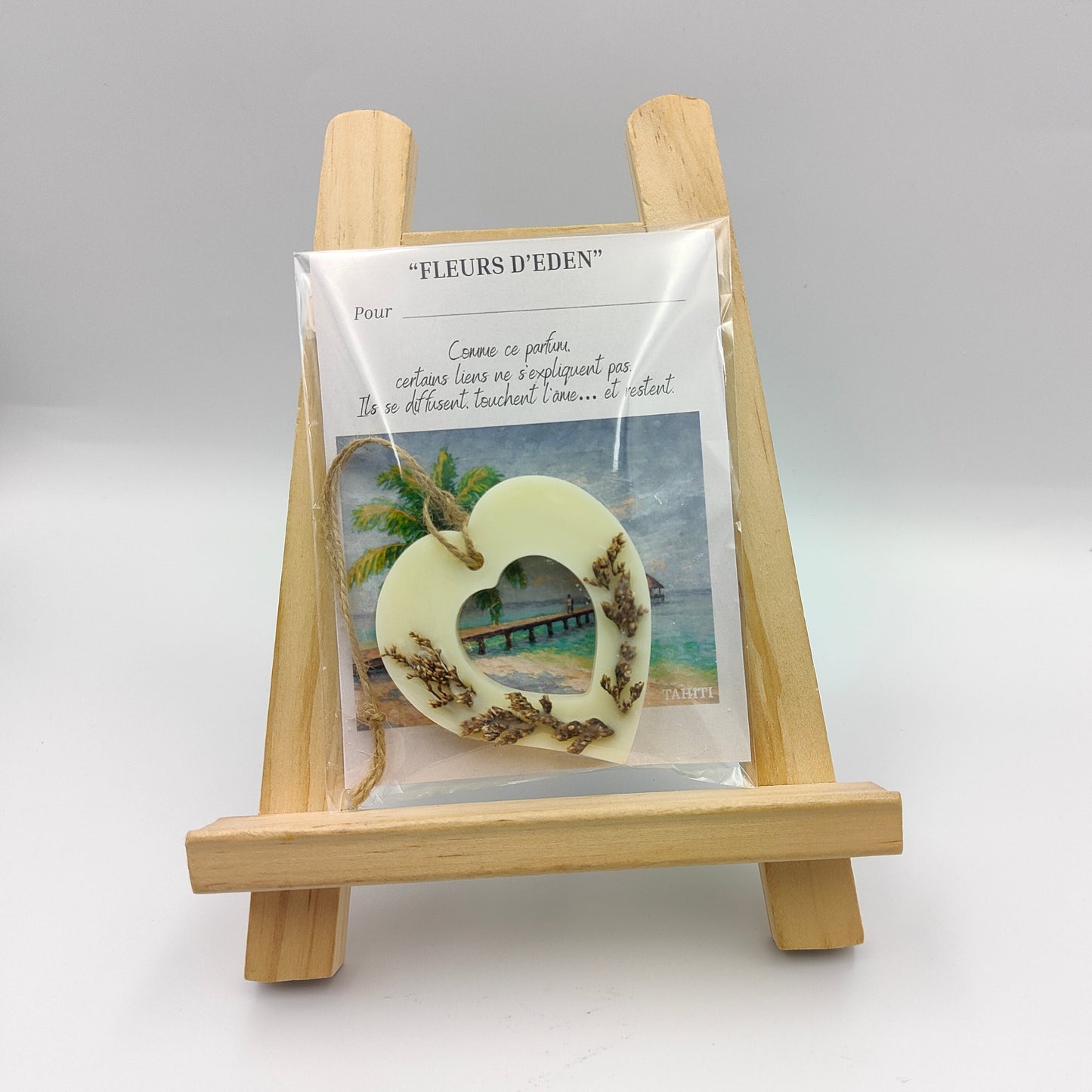 Fleurs d'Eden - Tablette Florale Parfumée à Message