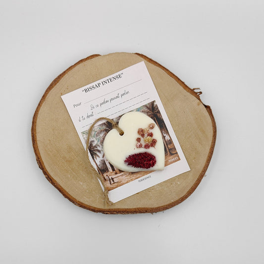 Bissap Intense - Tablette Florale Parfumée à Message